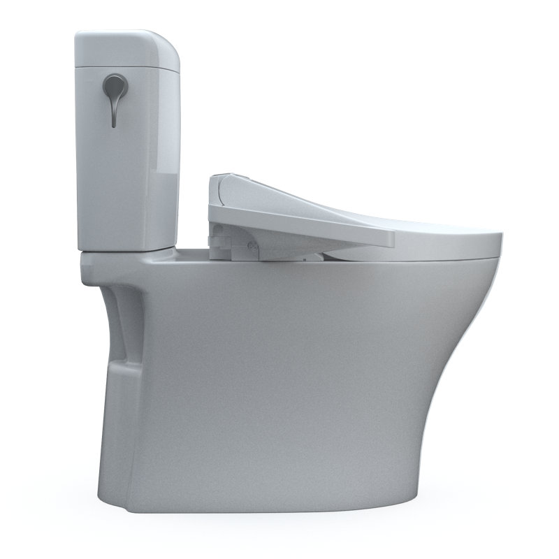 TOTO Aquia® DualFlush Elongated TwoPiece Toilet with Tornado Flush